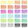 thumbnail image 2 of Arteza Set of Classic Felt Pens Rainbow Collection, Each Color X 2, Assorted Colors, Fiber tip - 24 Pieces, 2 of 7