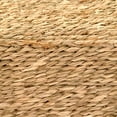thumbnail image 2 of Zentique ZENWS-P03 Hand Woven Seagrass Pouf Ottoman, 2 of 3