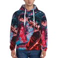 thumbnail image 3 of Demon Slayer Trendy Cartoon Men'S Fleece Hooded Hoodie, hoodies for women men with pockets,Fall Fashion 2025 Pullover Sweaters Winter Clothes, 3 of 9