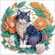 thumbnail image 1 of Diamond Painting 5D DIY Taladro parcial Animal Kit Decoración del hogar (WQ091), 1 of 9