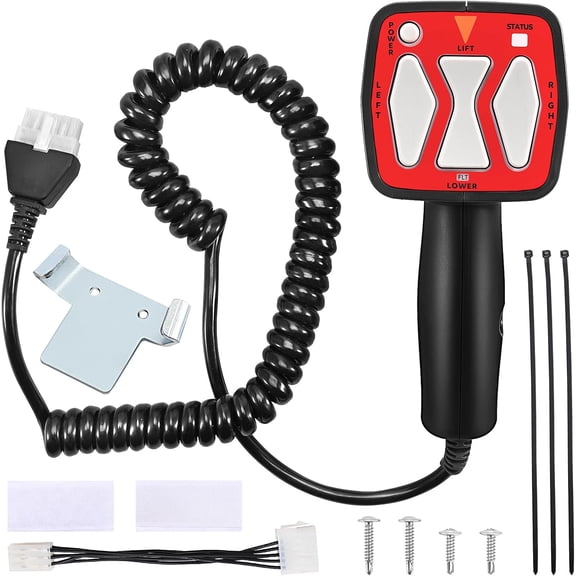 6 Pin Snow Plow Controller Replacement for Western 56462 56369 SAM 1306902 Fisher 9400 Straight Blade Plows 6 Plug Plow Hand Held Controller Parts