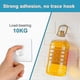 thumbnail image 3 of Magic Hooks, Transparent Self-adhesive , Removable Without Nails Heavy Duty Sticky Hooks For Kitchen, Bathroom, Door Wall,10 Pack Black Gyg8-01, 3 of 5