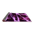 thumbnail image 2 of Ahgly Company Indoor Square Abstract Purple Modern Area Rugs, 6' Square, 2 of 4