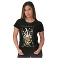 thumbnail image 4 of NYC The City That Never Sleeps Womens Slim Fit Graphic Tee Brisco Brands S, 4 of 5