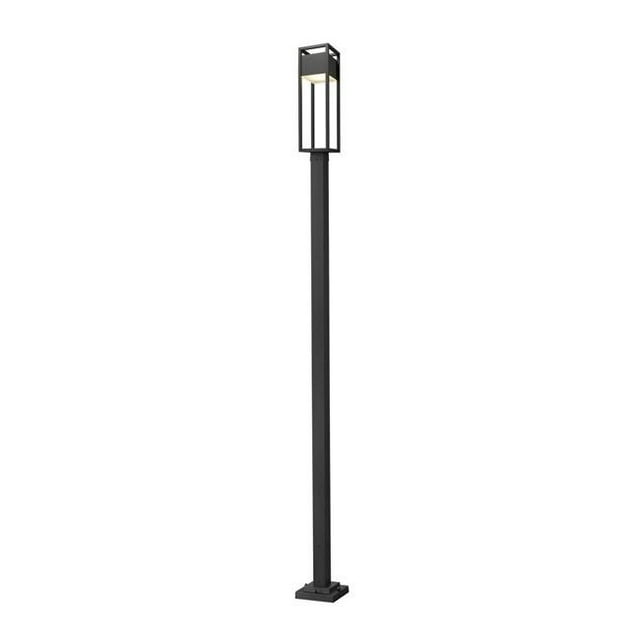Z Lite 585PHBS-536P-BK-LED 120 in. Barwick LED Black Outdoor Post Mounted Fixture