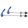 thumbnail image 2 of Brochettes de Moyeu de Roue de Vélo, Levier de Dégagement Rapide en Métal Matériau Résistant à l'Usure Haute Résistance pour Cyclisme Noir, Rouge, Bleu, 2 of 8