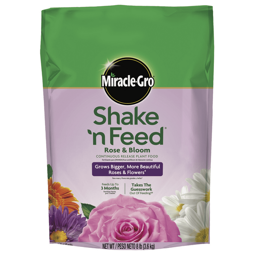 MiracleGro Shake 'N Feed Rose & Bloom Continuous Release Plant Food Refill Bag