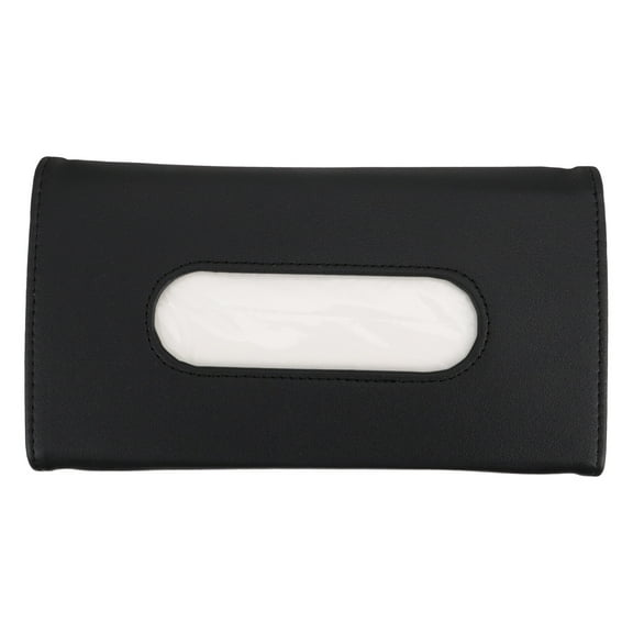 LOLIPPYY Automotive Tissue Box Holder Black 1Pack 9.1x4.9in