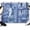 Navy, Cobalt, Sky Blue, variant on 8x6ft Photo Backdrop, Black Grey Landmarks Soft Polyester Backdrop Curtains Photography Backdrops, Vintage Abstract Global Artwork Brushed Background for Photoshoots Studio Video Portrait Parties
