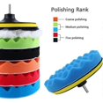 thumbnail image 5 of 7pcs 7in Sponge Polishing Waxing Compound Car Kit + M14 Adapter Drill Bit Kit (7, 5 of 5