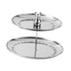 thumbnail image 4 of Soporte para cupcakes, plato de frutas, metal, moderno, soporte para tazas, pasteles, torre, torre de postres para 2 niveles, 4 of 9