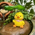 thumbnail image 4 of Garden Duckling Sculpture Outdoor Resin Statue Mini Pond Floating Figurine Backyard Flower Bed, 4 of 6