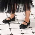 thumbnail image 2 of Zapatos Bailarinas Mary Jane para Niña DREAM PAIRS Talla 7 Negro, 2 of 8