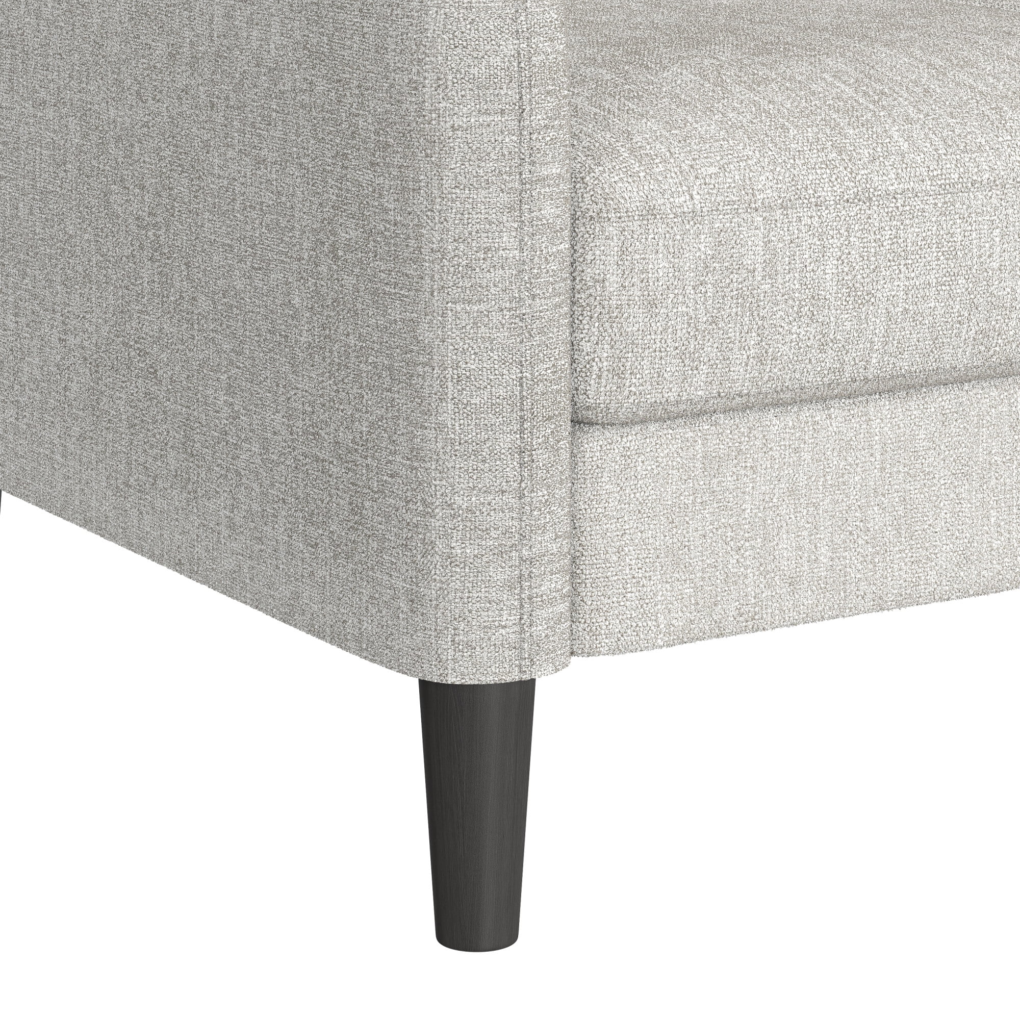 Mainstays Westley Swoop Arm 74" Sofa, Warm Gray