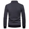 thumbnail image 3 of Gibobby Sudadera hombre Sudadera con Capucha de Forro Polar Anchor para Hombre Sudadera con Capucha para Hombre(Gris oscuro,CH), 3 of 4