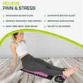 thumbnail image 3 of ProsourceFit Acupressure Mat and Pillow Set for Back/Neck Pain Relief and Muscle Relaxation, 3 of 6