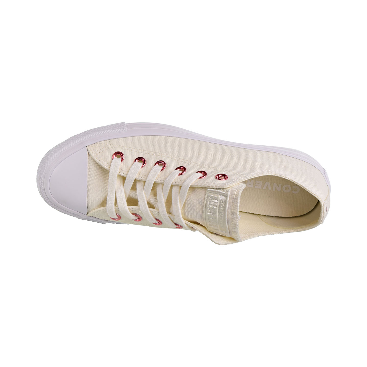 Converse Chuck Taylor All Star Ox Hearts Unisex Shoes Egret-Rhubarb-White 163283c - image 5 of 6