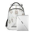 thumbnail image 7 of ALAZA Feather Mandala Backpack Elementary School Bag Bookbag Travel Rucksack, 7 of 7