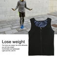 thumbnail image 3 of Camiseta sin mangas para hombre chaleco deportivo para hombre cierre de cremallera de secado rápido para correr, 3 of 8