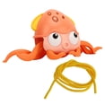 thumbnail image 1 of Octopus Bath Toy, Animal Bath Toy Light Weight Plastic Orange Clean Adorable  for Family, 1 of 8