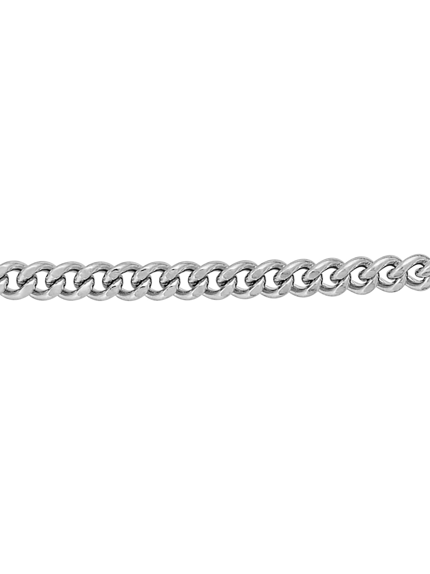 Brilliance Fine Jewelry Sterling Silver Latin Cross on Stainless Necklace, 24"