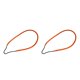 thumbnail image 1 of Soidarity Bandas de goma para pesca submarina, eslinga de poste de servicio pesado para exteriores, con alta elasticidad, herramienta de Naranja 2piezas, 1 of 6