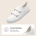 thumbnail image 4 of DREAM PAIRS Girls' Sneakers, Toddler Canvas Shoes with Hook-and-Loop Closure, Lightweight Breathable Casual Shoes with Playful Design, 4 of 5