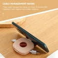 thumbnail image 2 of Howish USB Cable Box 3Pcs Cable Storage Box & Organizer - Retractable & Portable(2.83"X2.76"X0.59"), 2 of 8