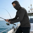 thumbnail image 5 of Riecok Long Sleeve Shirts for Men UPF50+ Sun Protection Pullover Breathable Quick Dry Tops with Thumbholes Hiking Clothes Black S, 5 of 8
