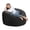 Black-a, variant on Faitaliicy 4 Ft Memory Foam Bean Bag Chairs Stuffed Bean Bag Sofa with Dutch Velvet Cover Round Bean Bag for Living Room