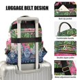 thumbnail image 3 of FORMRS Mini Backpack Purse for Women Travel Daypack Casual Shoulder Bag, White Vibrant Flowers, 3 of 7