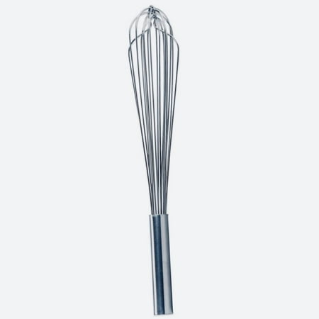 

AME D ESSENCE 16 Stainless Steel Wire Whip – Heavy-Duty French Whisk for Blending Whisking Beating Stirring and Mixing – Professional Kitchen Tool