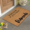 thumbnail image 7 of New Welcome Home Floor Mat Printed Crystal Velvet Doormat Bathroom Bathroom Absorbent Pad Polyester Carpet,D,Polyester Fiber, 7 of 7