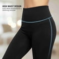 thumbnail image 3 of COUVER Women's High Waisted Fleece Lined Winter Warm Tights Leggings Fuchsia 3-Pack One Size, 3 of 6