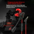thumbnail image 6 of 3.5 In-ear Gaming Headset Headset Noise Cancelling Headset With Microphone For Laptops Mobile Phones Etc. Red, 6 of 7
