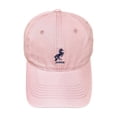 thumbnail image 2 of Baseball Cap with Horse Embroidery, Deep Crown Wide Brim Sun Hat for Big Head, Flattering Adjustable Outdoor Cap for Men and Women, Casual Daily Wear Pink, 2 of 3