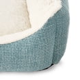 thumbnail image 4 of Vibrant Life Small Luxe Cuddler Dog Bed, Blue, 17" x 21", 4 of 7