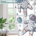thumbnail image 4 of Yayeee Window Curtains Light Filtering 63"x42" Grommet Panel Pair Home Living Room Decor, Astronaut Planet, 4 of 7
