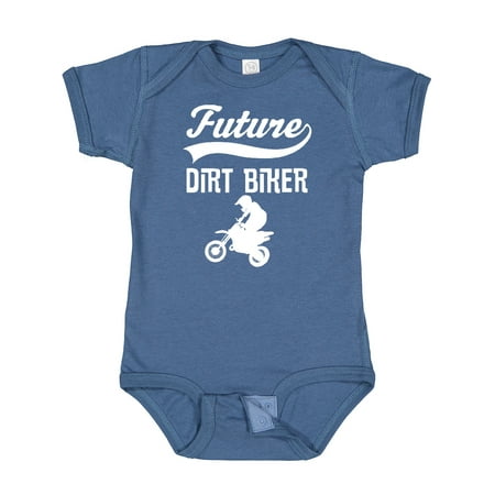 

Inktastic Future Dirt Biker off Road Sports Gift Baby Boy Bodysuit
