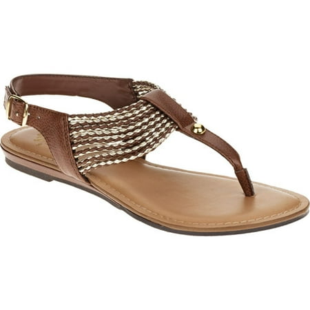 Faded Glory Women's Shylo Braided Thong Sandal