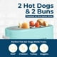 thumbnail image 5 of Nostalgia Pop-Up 2 Tostadora para hot dog y panecillos con mini pinzas, funciona con pollo, pavo, vegetales, salchichas y mocosos, 5 of 5
