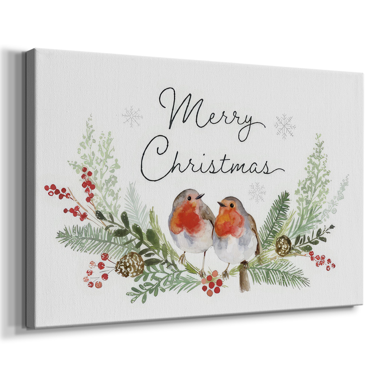 Winter Visitor Collection A- Gallery Wrapped Canvas