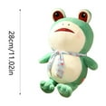 thumbnail image 2 of Gqtwoy Frogs Plush Doll Pillow - Adorable Green Stuffed Animal for Children, Perfect Holiday & Birthday Gift for Boys and Girls, 2 of 6