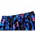 thumbnail image 6 of Beezizac Little Big Boys Dino & Gamer Pajamas 3-Piece Short Sleeves Set & Pants PJ Kid Jammies Size 12, 6 of 9