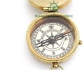 thumbnail image 6 of Rii Brand Brass Antique Color Engraved Compass to Daughter with Case, 6 of 6