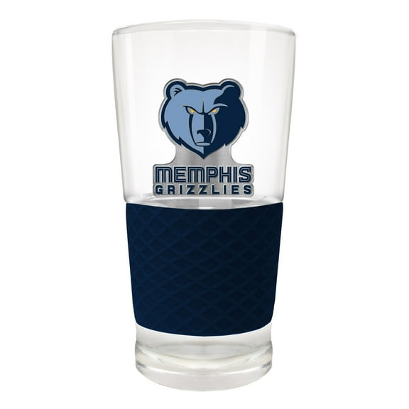 Memphis Grizzlies 22oz. Pilsner Glass with Silicone Grip
