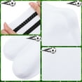 thumbnail image 3 of Hengguang 4 Pairs Kids Soccer Socks, Over Knee Boys Soccer Socks for Children Aged 5-12 to Playing Sports, 3 of 7