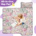 thumbnail image 4 of Pioneer Flower Floral Print Pattern Toddler Nap Mats for Kids Preschool,Sleeping Mat Bag or Kids,Toddler Sleeping Bag,Toddler Nap Mat or Daycare, 4 of 6
