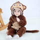 thumbnail image 3 of Kigurumi-ropa de dinosaurio para bebé recién nacido, pijamas para niño y niña, mono infantil, traje de Cosplay de Animal cálido, mono con capucha, Invierno, 3 of 6