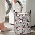 thumbnail image 6 of Uemuo Halloween Gnome Pattern Circular Laundry Hamper Basket with handles,Collapsible laundry basket,Large capacity laundry hamper,Laundry Organizer-Small, 6 of 8